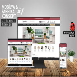 Mobilya Satış E-Ticaret Konsepti