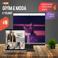 (PREMIMUM) Giyim & Moda E-Ticaret Konsepti #10