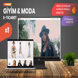 (PREMIMUM) Giyim & Moda E-Ticaret Konsepti #7