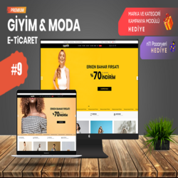 (PREMIMUM) Giyim & Moda E-Ticaret Konsepti #9